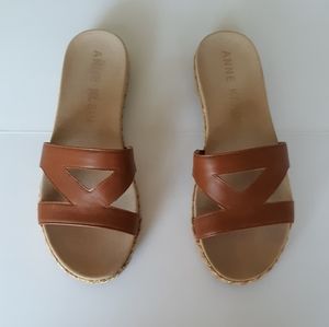 Designer Leather Slides